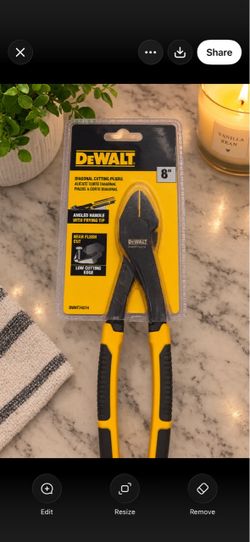 DeWalt 8" Diagonal Cutting Pliers DWHT74274