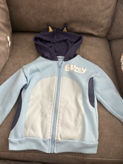 Bluey zip Up Hoodie