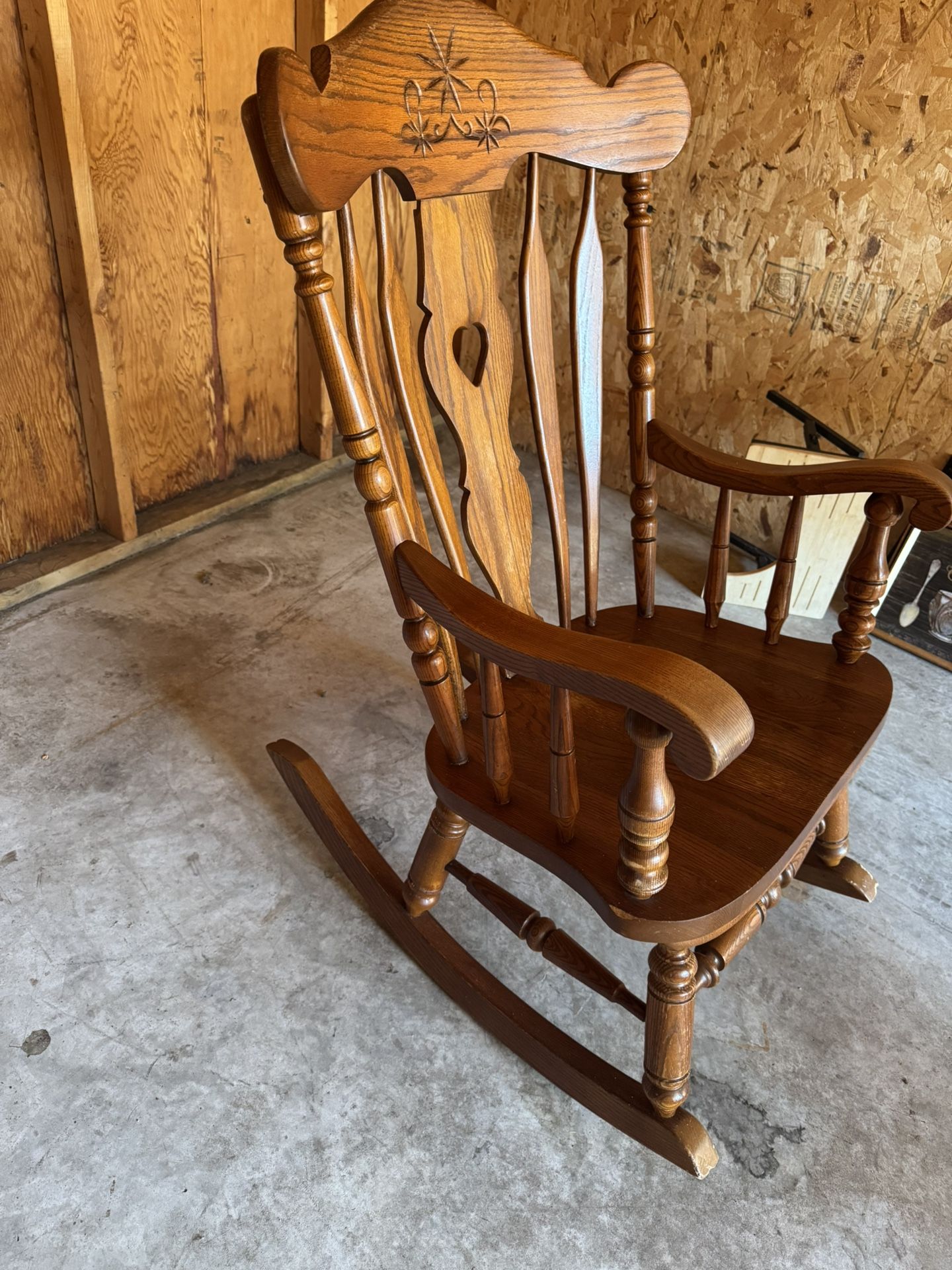 Wooden Rocking Chair