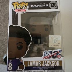 Lamar Jackson Funko Pop. #120. Brand New 