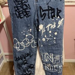 Woman Jeans Good Condition Size 6 And 7