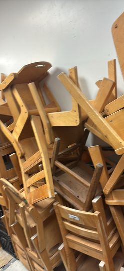 Wooden chairs for toddlers