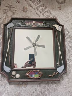 Vintage Homco 18th hole Mirror