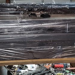 2x2x82  Black Powder coated Aluminum Posts