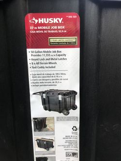 Husky mobile job box
