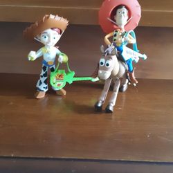 3 Characters From The Movie Toy Story