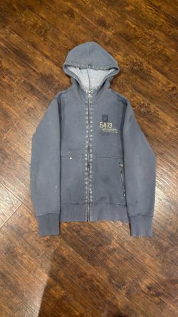 Small Thrashed Zip-Up Hoodie