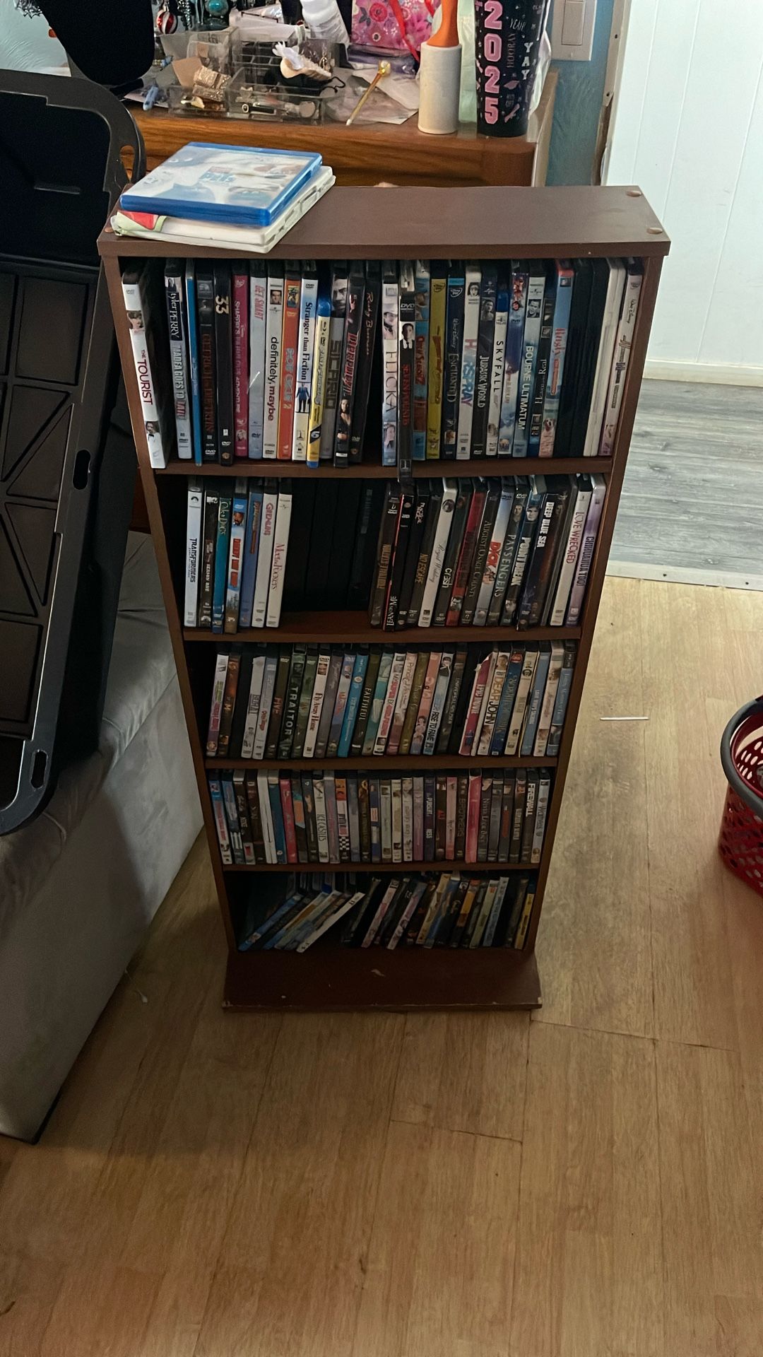 DVD Shelf’s With Movies 