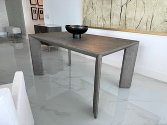 Restoration Hardware Arles Dining Table – Grey Oak – 60”