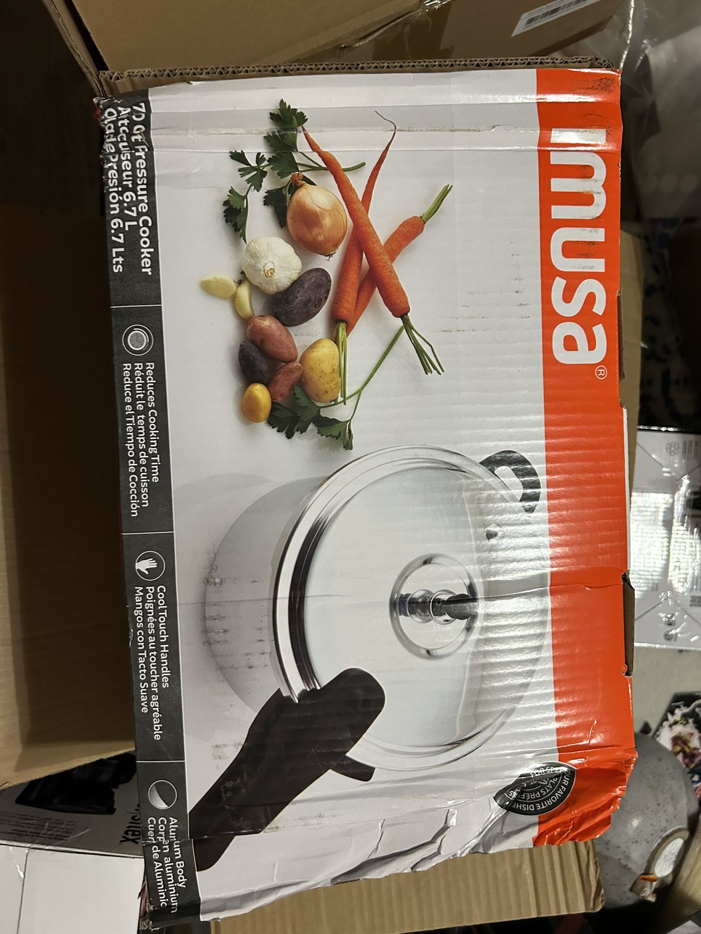 Imusa 7qt Pressure Cooker! 