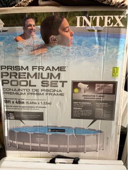 Pool - First $300 gets a 18’ INTEX round 4’ used pool.