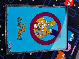 Simpsons arcade 1 up wall mounted tin sign