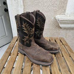 Size 10 D Ariat Work Boots Composite Toe 