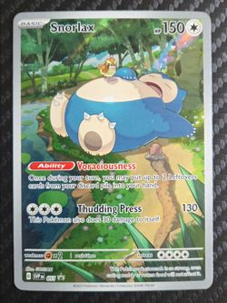 Pokemon  151 Snorlax Promo,  Read Description!