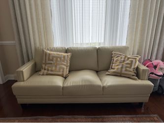 Quality leather sofa’s  (SET OF 3)
