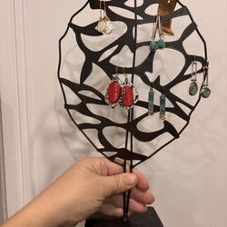 Meta Leaf Decor Or Airing Hanging Display Case  (I Have 4)