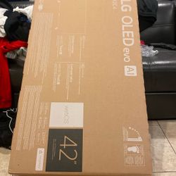 Brand New Tv  Unboxed an It’s The Newest Model The  C4 With Ai 