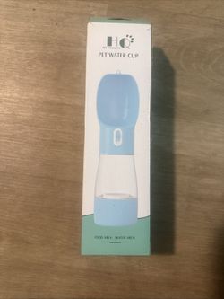 HQ Pet Products Portable Pet 2-in-1 Water & Food Bottle Dispenser