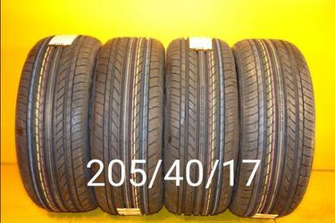 205/45/16 For Sale 4 New Tires We Service Motorcycle Tires