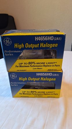 H4656HO Rectangle Headlights