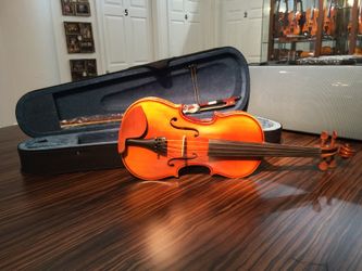 Brand new handmade full size violin outfit