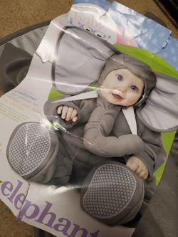 Baby elephant costume