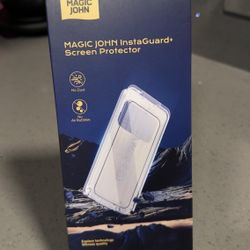 Two Magic John Screen protector for iPhone 14 pro max