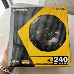 Kicker DSC650 6.5