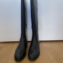 Leather Riding Boots Size 8