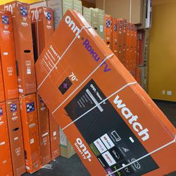 70”Onn Roku Smart Tv 4K