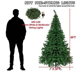 Juegoal Artificial Christmas Tree  6 Foot              #0548