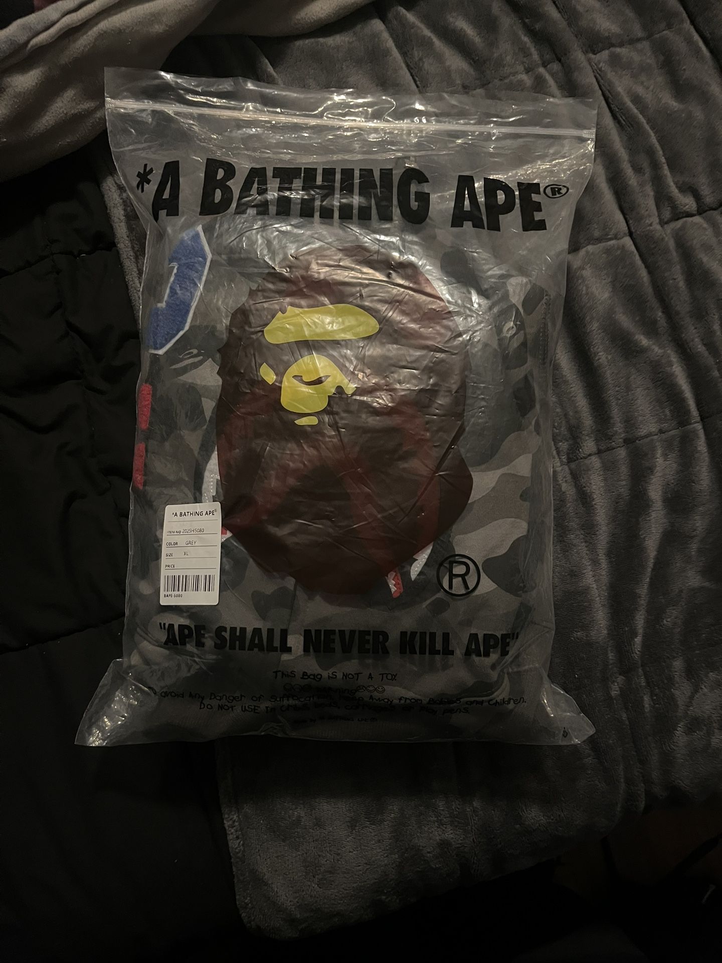 Grey Bape Jacket