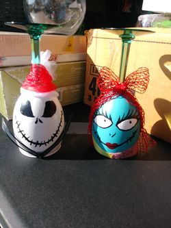 Nightmare before Christmas candle holder/decor