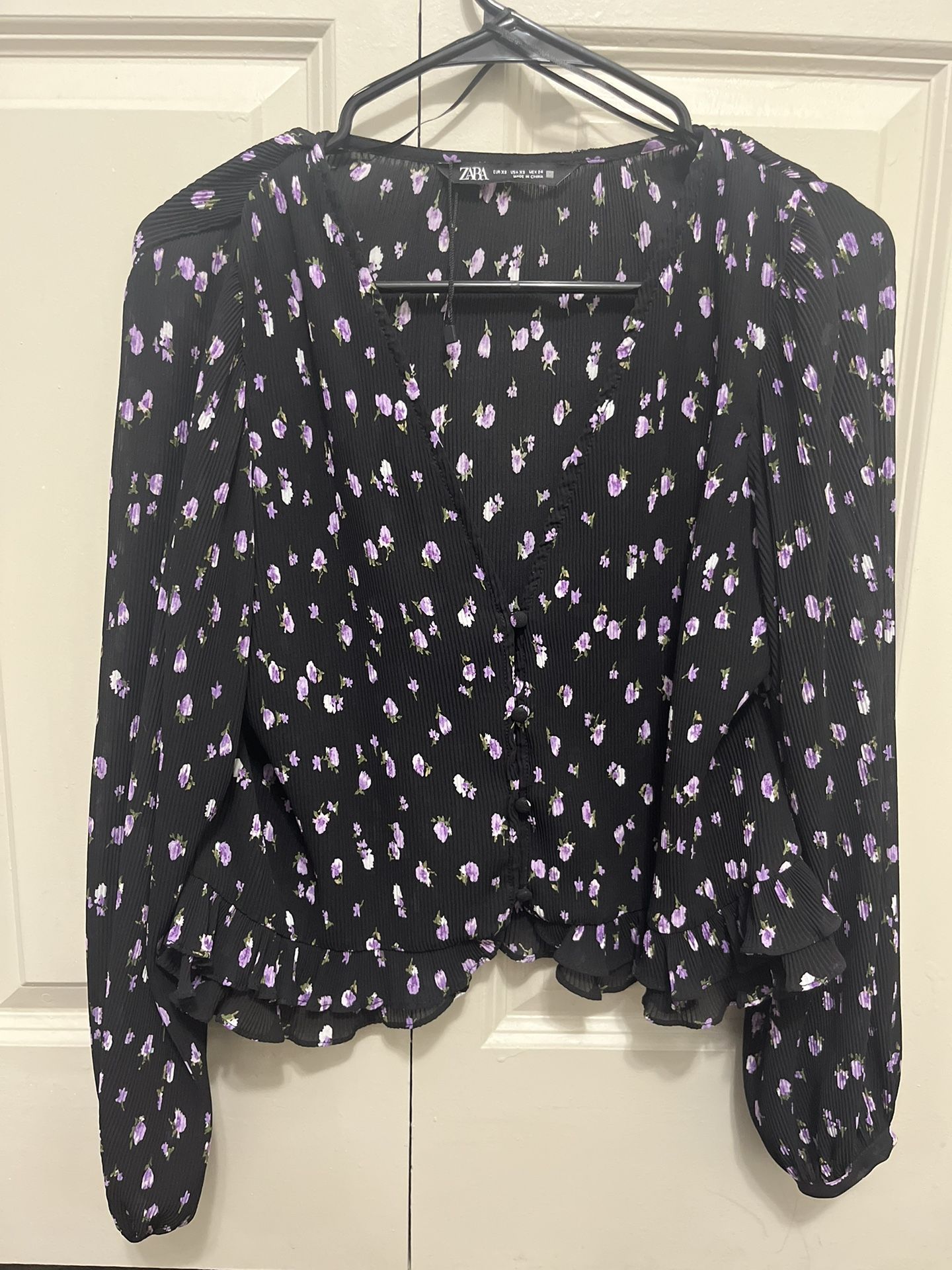 Women's Floral Cardigan(xs)