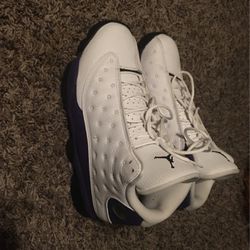 Jordan 13 Lakers These Are In Like New Condition Size 8