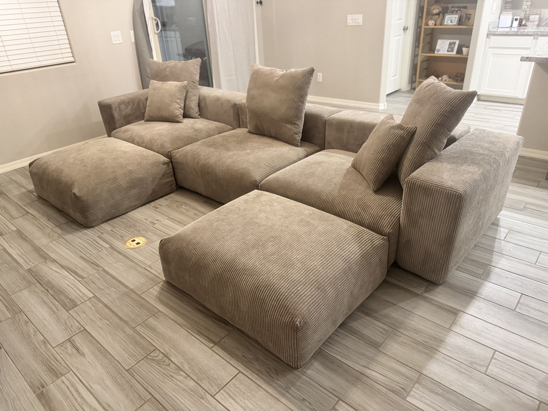Oversized Modular Sofa