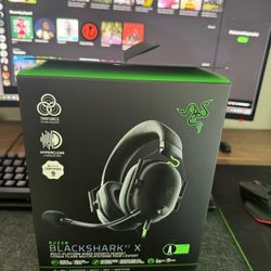 Razer Black shark V2 X Headset New 