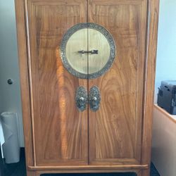 Solid Wood Armoir—Japanese Handmade