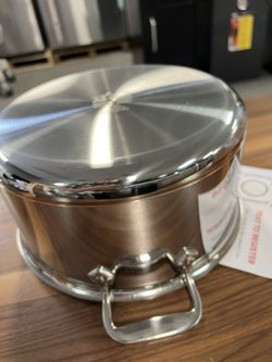 All-Clad 6508 SS Copper Core 8qt Stockpot - Stainless Steel for sale online
