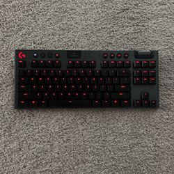 Logitech - G915 LIGHTSPEED TKL Wireless Mechanical GL Tactile Switch Gaming Keyboard with RGB Backlighting - Black