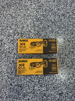 Brand New! DEWALT XR 20-volt Max Cordless Brushless Variable speed 4 -Piece Oscillating Multi-Tools (Tools Only)