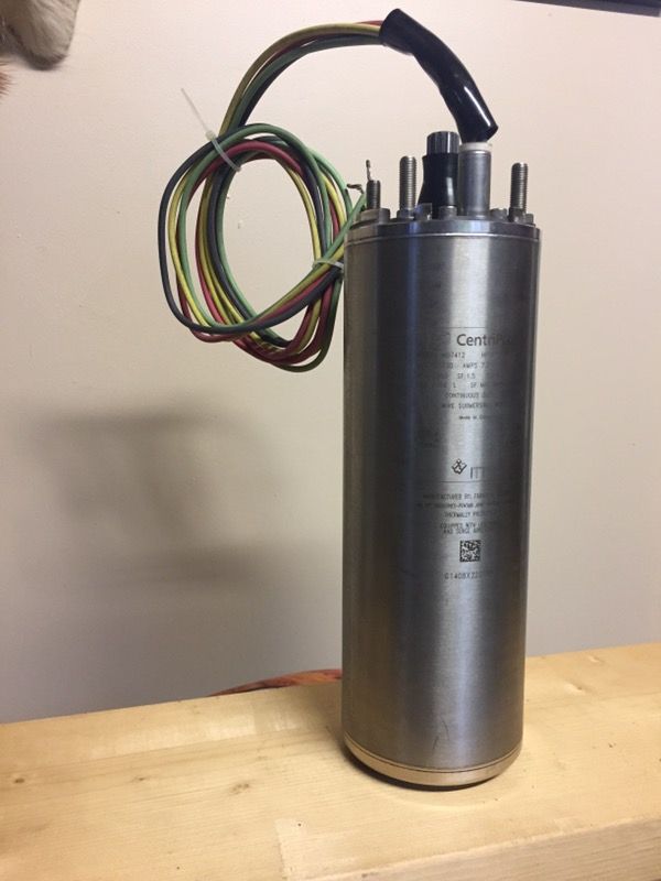Well pump motor