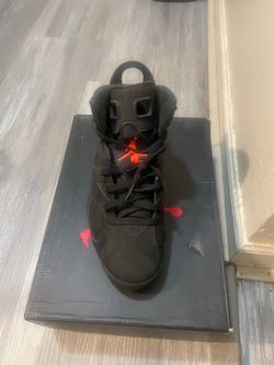Jordan 6 infrareds, size 9 men