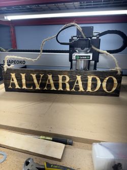 Custom Wood Name Signs – 5x16 Starting at $55