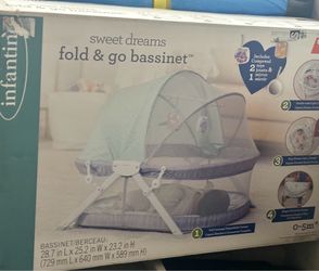 Infantino portable bassinet