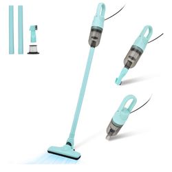 SIPPON 6-in-1 Lightweight Stick Vacuum (Green Corded)