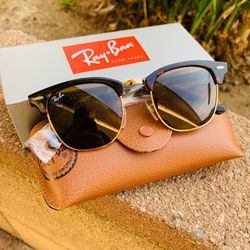 New Ray Ban Classic Clubmaster RB3016 Size 51 Original 