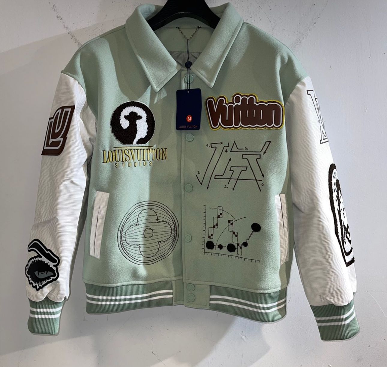 LV Bomber Jacket Green 1:1