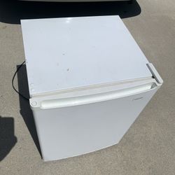 Old Working Used Small Fridge As Is 