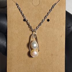 genuine pearl necklace 